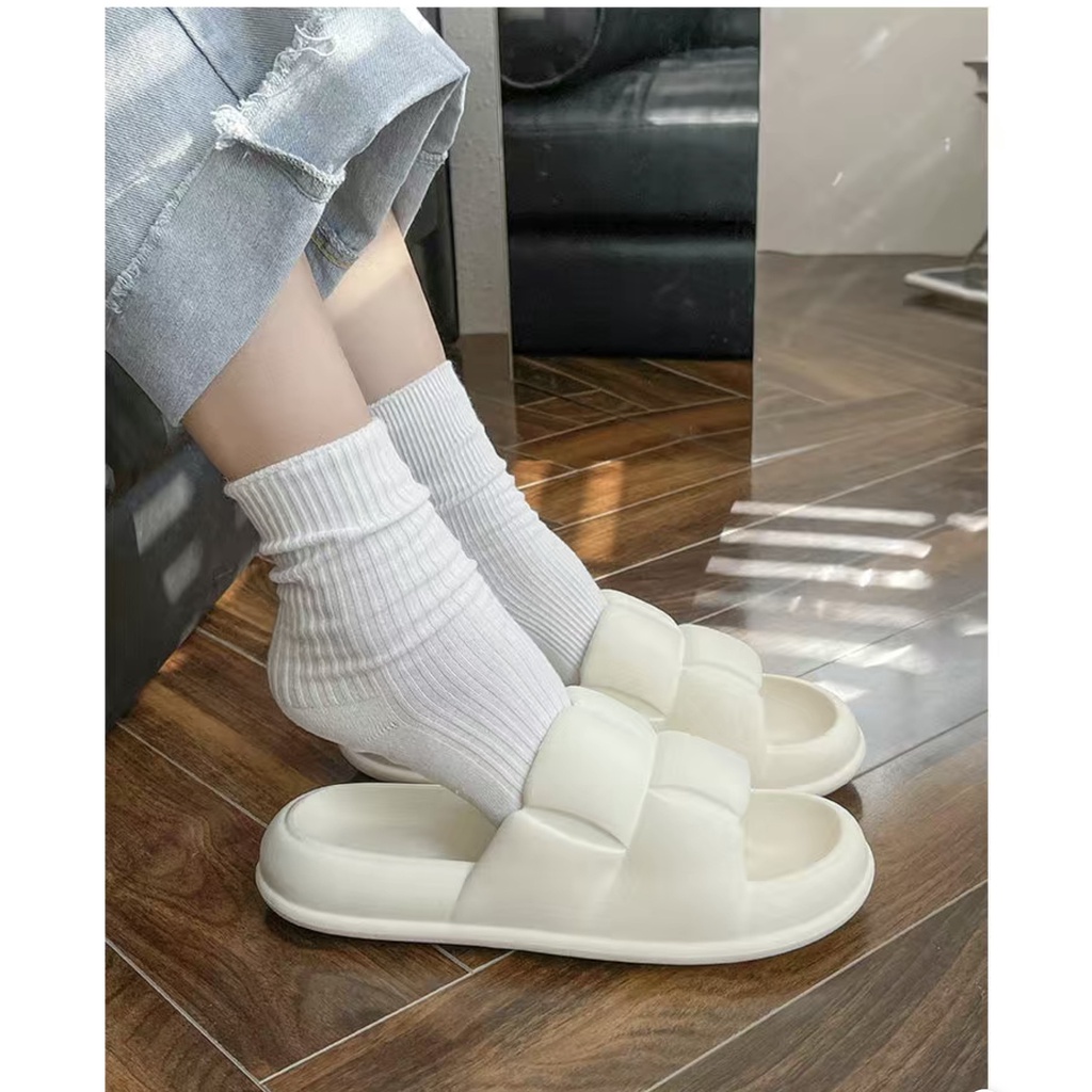 Dép cao su chống trượt UNISEX  siêu dày dặn êm siêu êm ái - hàng QC loại 1