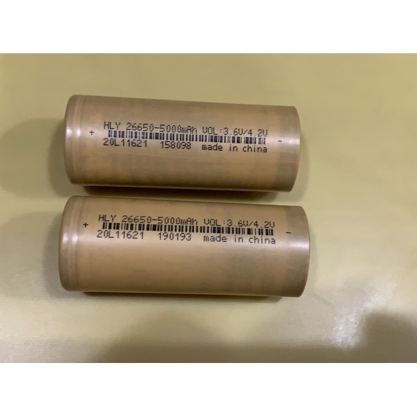 Lithium LNMC 3.6V đến 4.2V rất tốt 18650 2.5A, 26650 5A