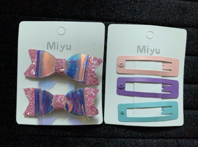 Set 5 kẹp xinh xắn chuẩn style Hàn xẻng