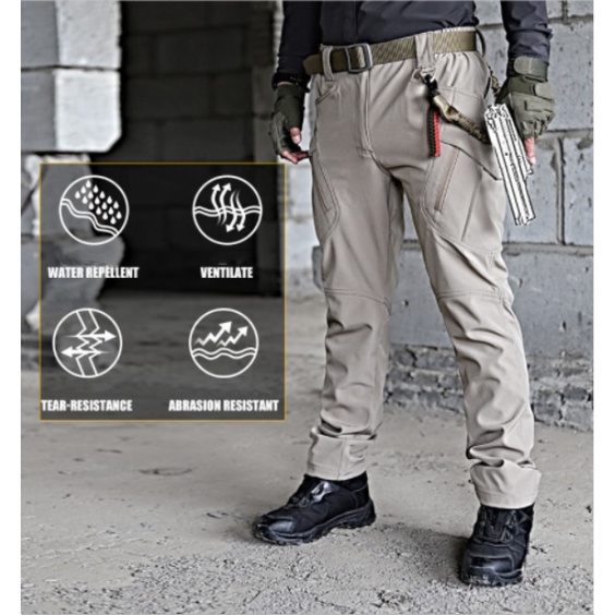 Quần Quân Đội Dáng Rộng Nhiều Túi Dày Dặn Chống Mòn Chống Thấm Nước X9 / X7 | BigBuy360 - bigbuy360.vn