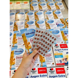 Viên Uống Chống Nắng Mivolis Carotin
