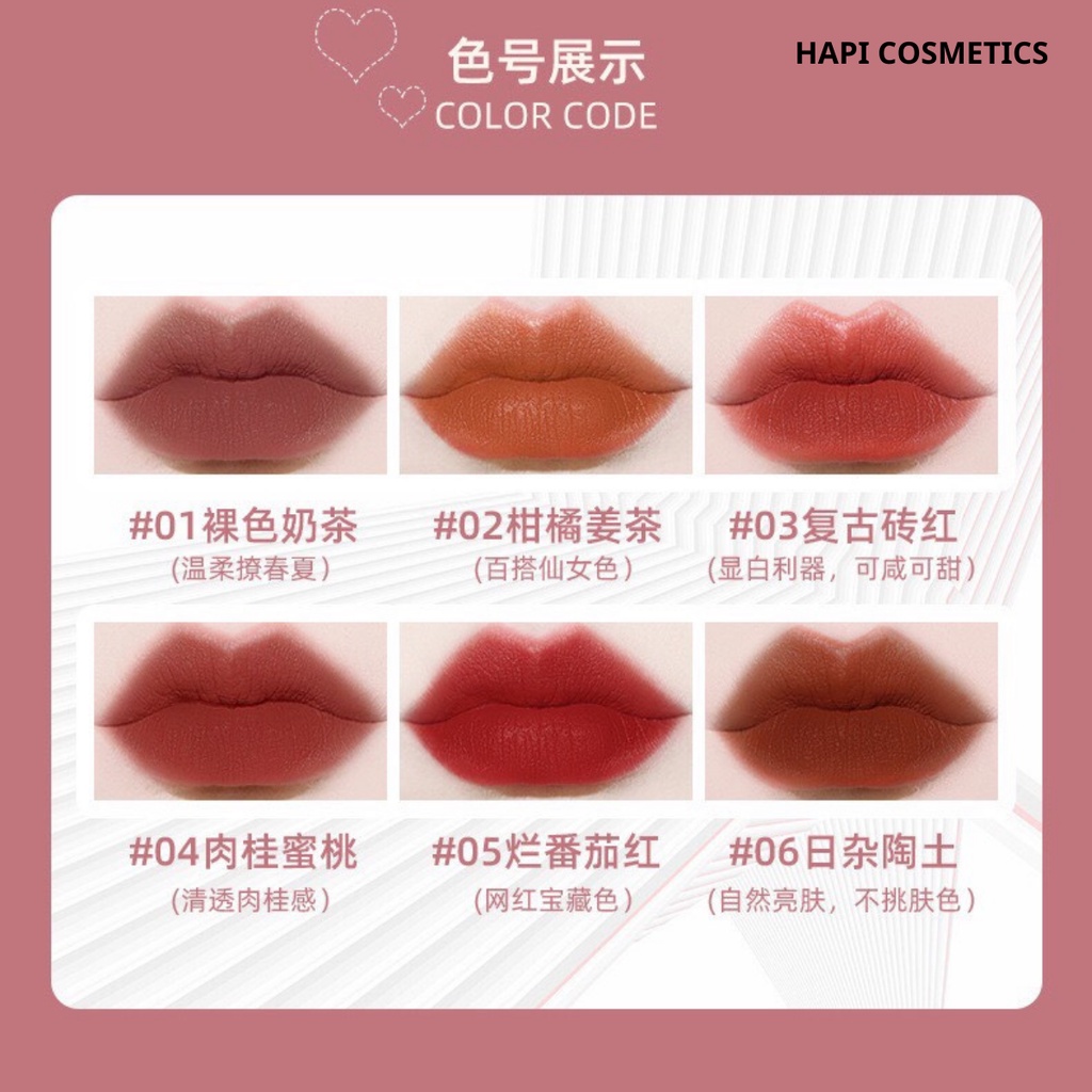 Son lì MAFFICK VENVET chất son mềm mịn lên màu chuẩn thiết kế vỏ nơ trắng tiểu thư sang chảnh hàng nội địa Trung | BigBuy360 - bigbuy360.vn