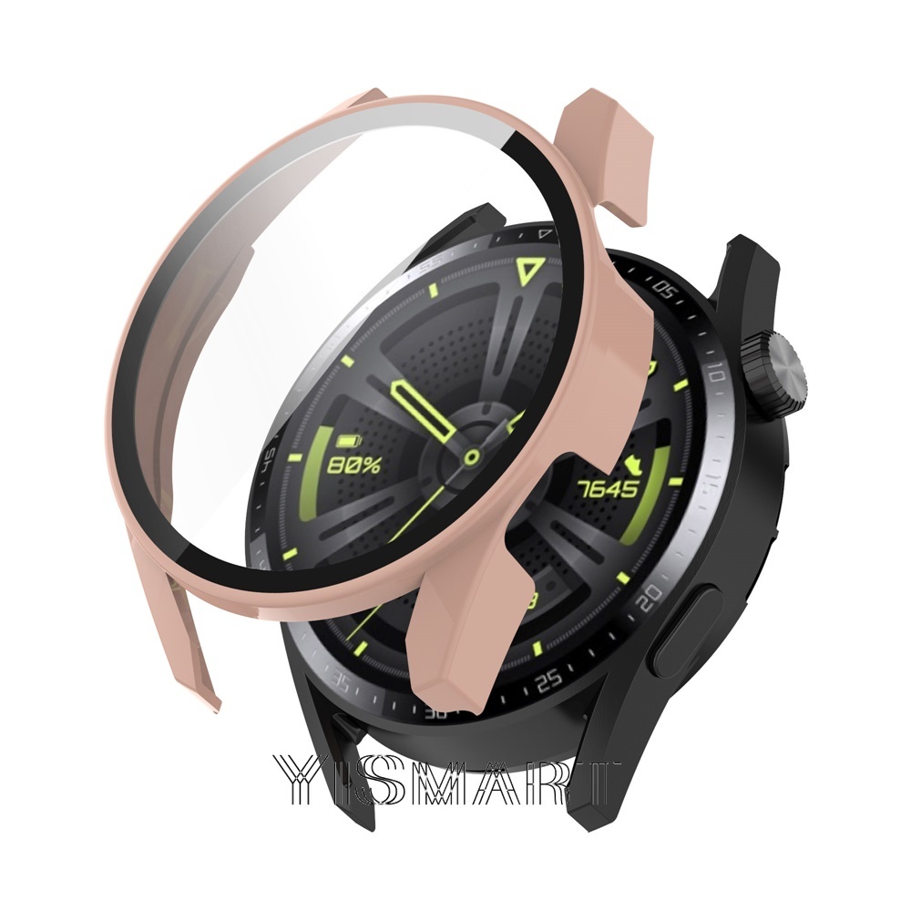 Ốp bảo vệ kính cường lực mặt đồng hồ thông minh Huawei Watch GT3 42mm 46mm