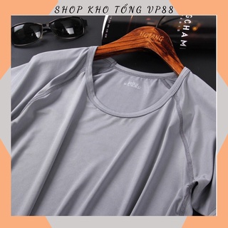 Aó thun nam lụa lạnh xuất khẩu nhật cao cấp 2020 kèm túi xịn xò 88052  KHO TỔNG