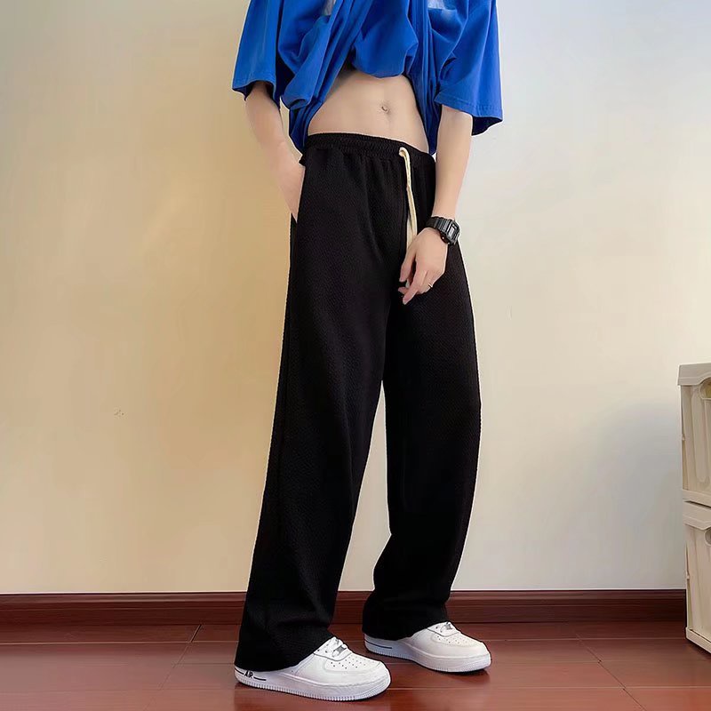 Quần ống rộng Thoáng Khí Thời Trang Hàn Quốc Cho Nam Nữ