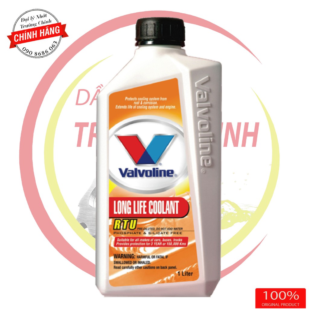 Nước làm mát Valvoline đỏ 1L nhập khẩu USA