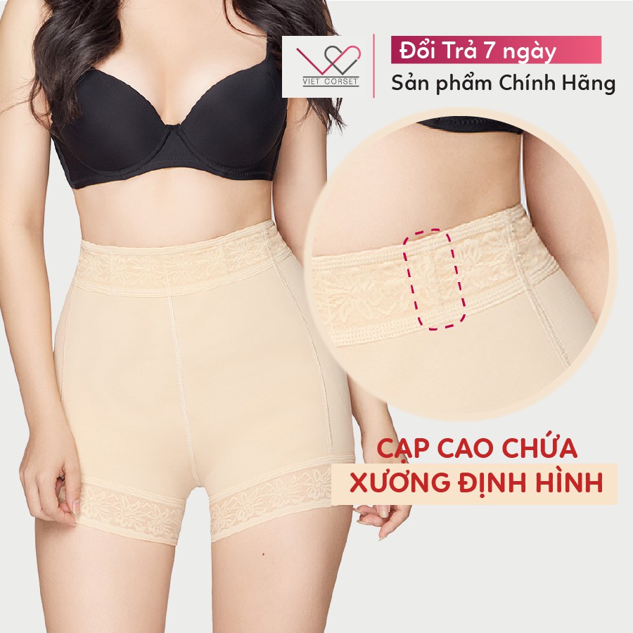 Quần Nâng Mông Nịt Bụng Cao Cấp Việt Corset Butt Lifter - Quần Ren Định Hình Bụng Dưới, Làm Đầy Hõm Hông, Đẩy Mông Cao | BigBuy360 - bigbuy360.vn