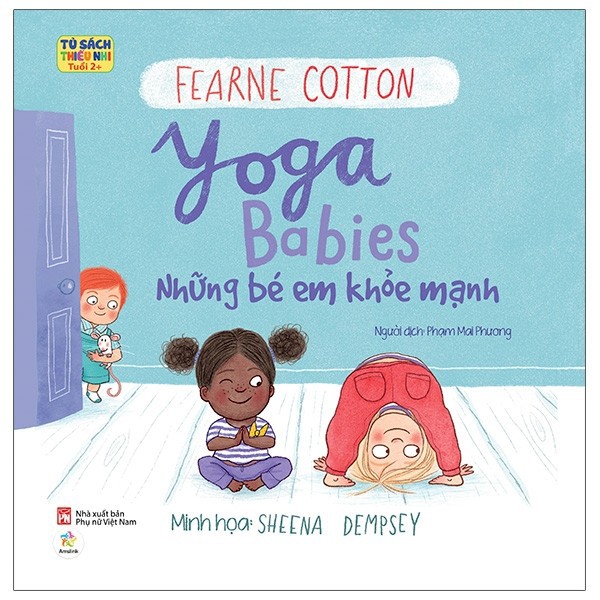 Sách - Ehon Song Ngữ - Những Bé Em Khỏe Mạnh - Yoga Babies