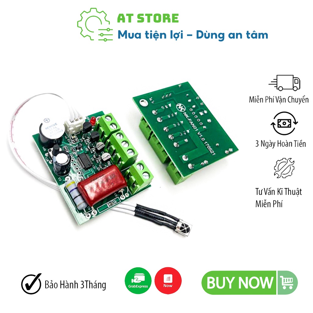 Mạch Quạt Từ Xa FAN01🍀Bo Quạt Đa Năng Hồng Ngoại🍀Mạch Điều Khiển Từ Xa FAN-01 (Thay Thế QT311)