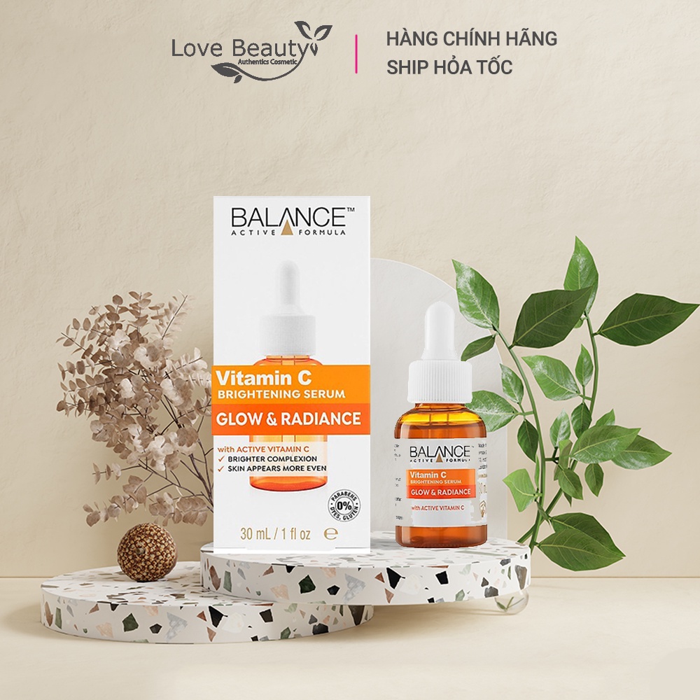 Serum Balance làm sáng da, giảm nám, tàn nhang Vitamin C Brightening Serum Balance