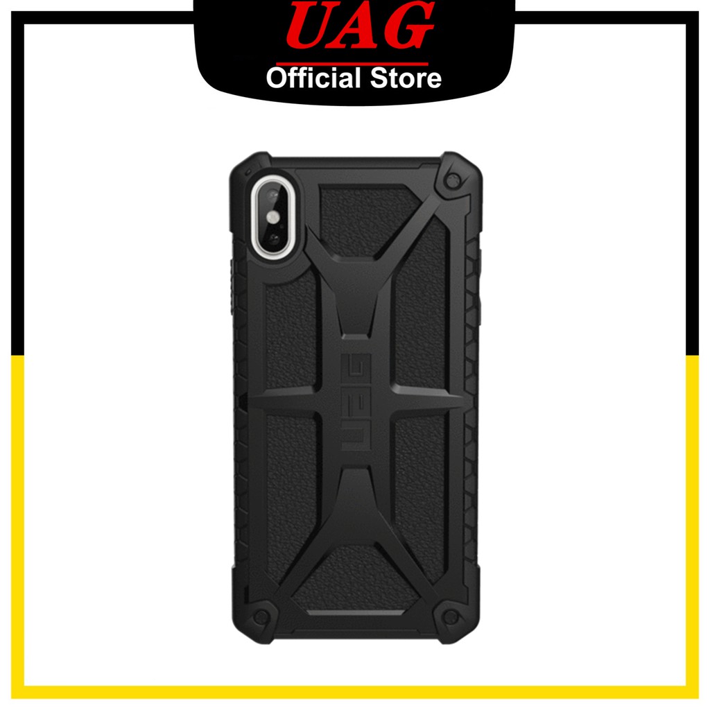 UAG Monarch Series Apple Ốp lưng iphone X / XS / XR / XS MAX Cover with Rugged Lightweight Slim Shockproof Protective Ốp lưng iphone Casing - Black