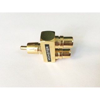 RẮC CHIA RCA 1 RA 2 MONSTER  (1 CHIẾC )