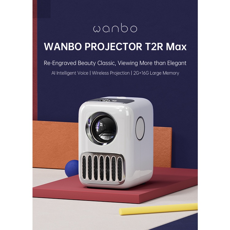 Máy Chiếu Wanbo T2R Max  - BH chính hãng 12 tháng