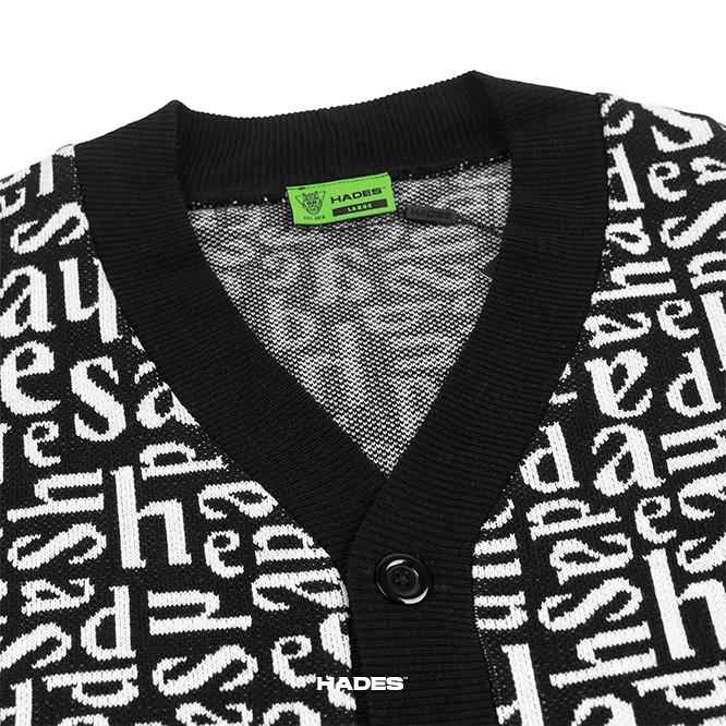 Áo Khoác Len ALPHABETIC CARDIGAN - HADES Brand Chính Hãng. | BigBuy360 - bigbuy360.vn