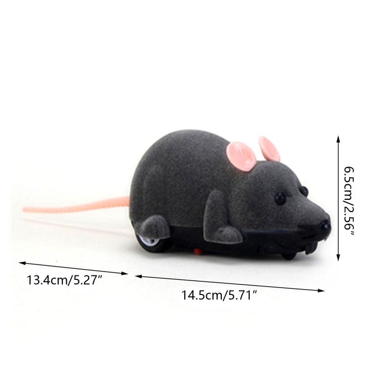 Đồ Chơi Chuột Điện Tử Không Dây Vui Nhộn Cho Mèo Cưng