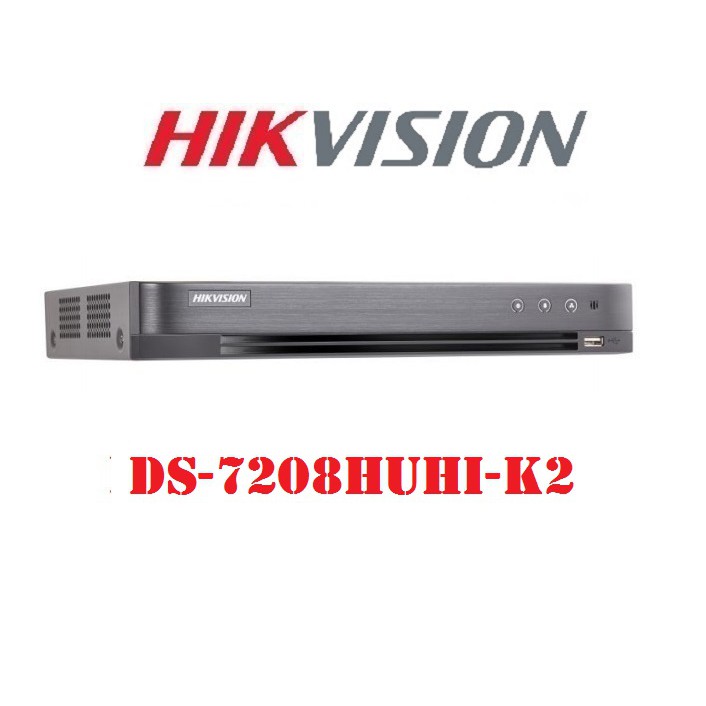 Đầu ghi hình Hybrid TVI-IP 8 kênh TURBO 4.0 HIKVISION DS-7208HUHI-K2