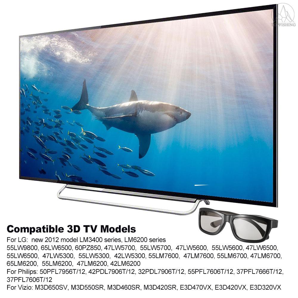 Kính mắt phân cực xem phim 3D chuyên dụng cho tivi Sony Panasonic