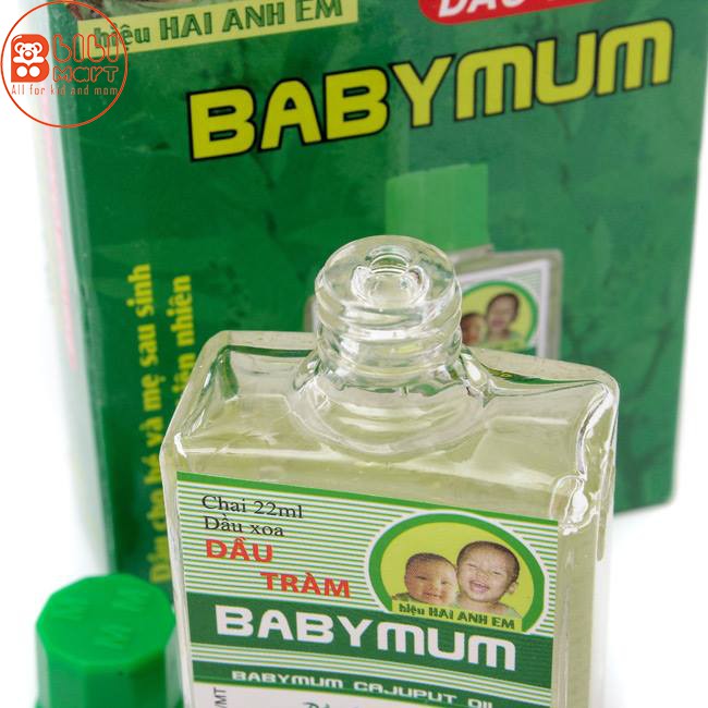 Dầu tràm BabyMum 22ml an toàn cho mẹ và bé