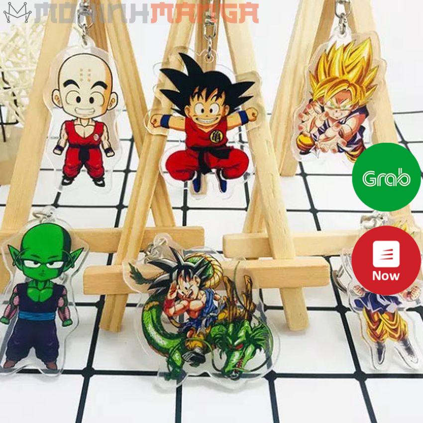 [CÓ QUÀ TẶNG] Móc khoá Dragon Ball Bảy Viên Ngọc Rồng Son Goku Gohan Picolo Krillin Yamcha Vegeta Ma bư Vegito Frieza