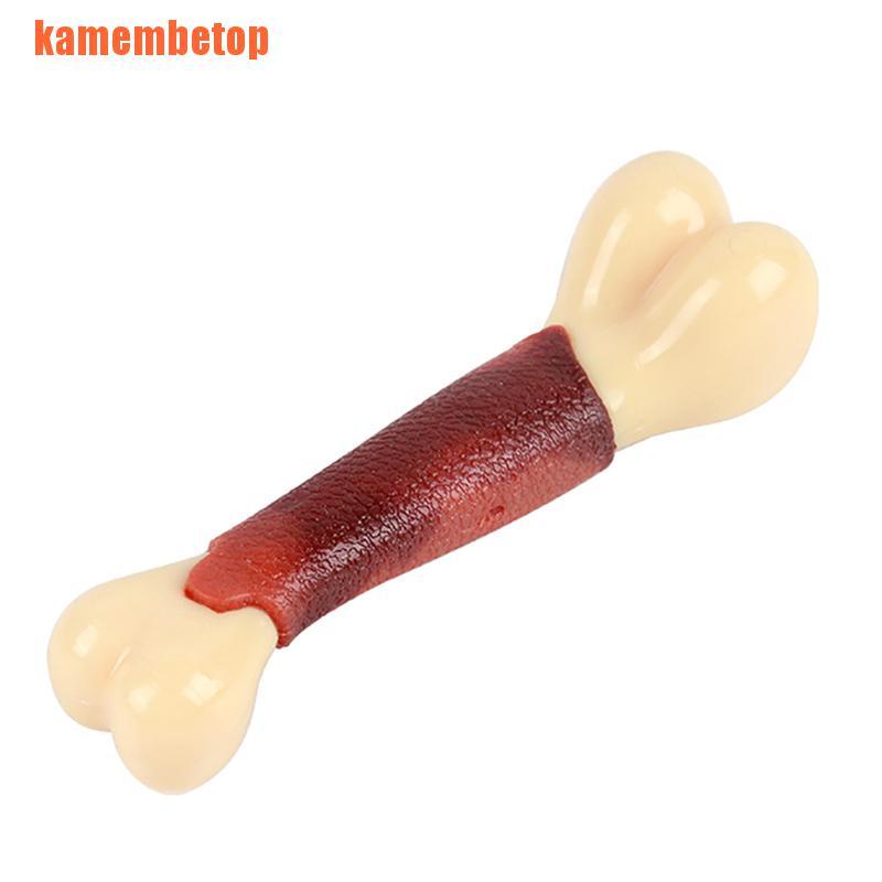 【TOP】Pet Dog Toy Dog Bone Toy Beef/Bacon Fragrant Pet Chew Toy New Toys for Dog