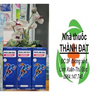 Bách linh diệu santafa chai xịt dịu ngay tê bì chi 50ml