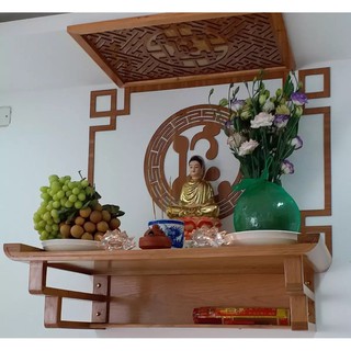 Bộ dán tường trang trí bàn thờ phật