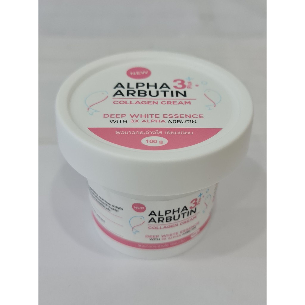 Kem Body Dưỡng Trắng Da Alpha Arbutin 3 Plus Collagen Cream 100ml Thái Lan