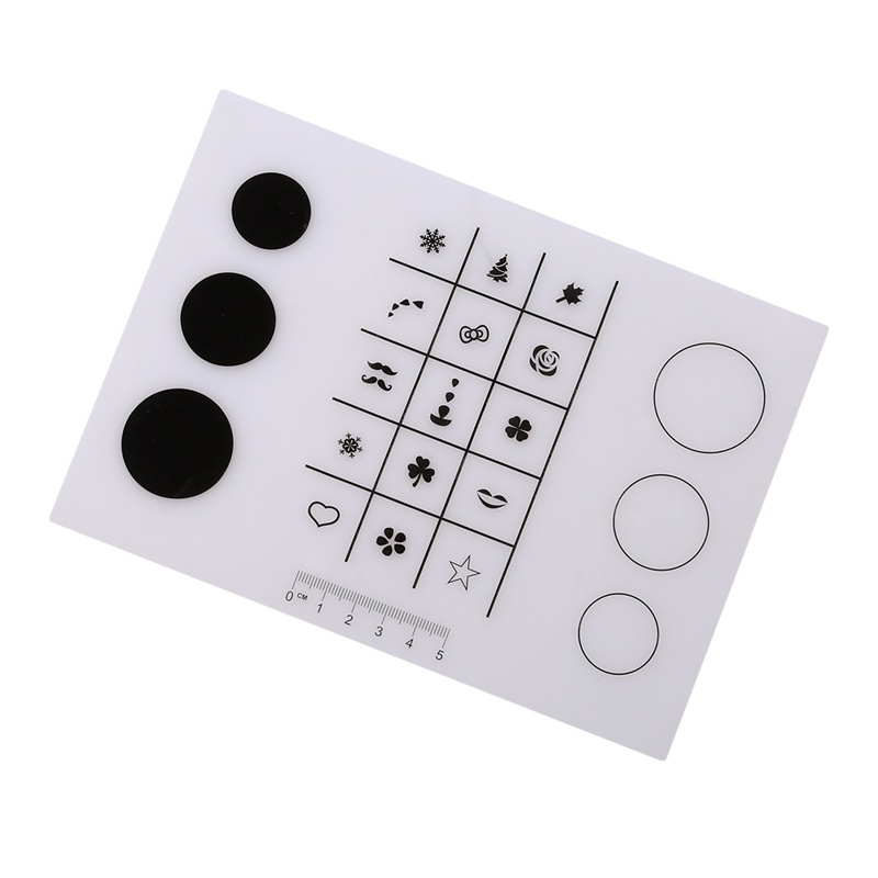 Fm Miếng Silicone Mini Hỗ Trợ Trang Trí Móng Tay Nghệ Thuật