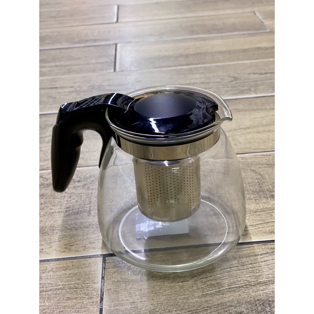 BÌNH LỌC TRÀ THỦY TINH LILAC 900ML, ấm pha trà tea maker, đồ đựng nước trà lọc bã trà, dụng cụ chứa trà, tiếp khách