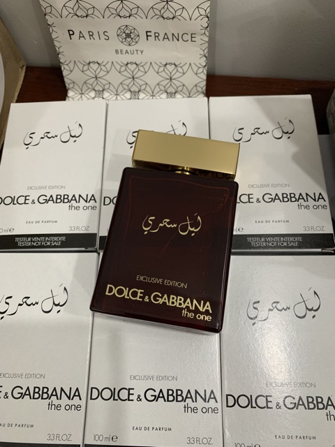 [Mã COSSALE27 giảm 80K đơn 1000K] Nước hoa tester D&G The One Exclusive Edition EDP 100ml tester như hình | BigBuy360 - bigbuy360.vn