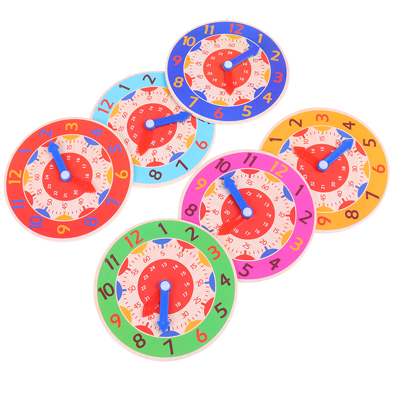 Đồng Hồ Đồ Chơi Bằng Gỗ