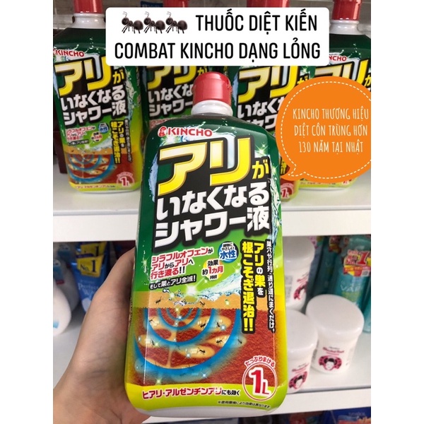 Thuốc diệt kiến KINCHON dạng viên/ dạng lỏng
