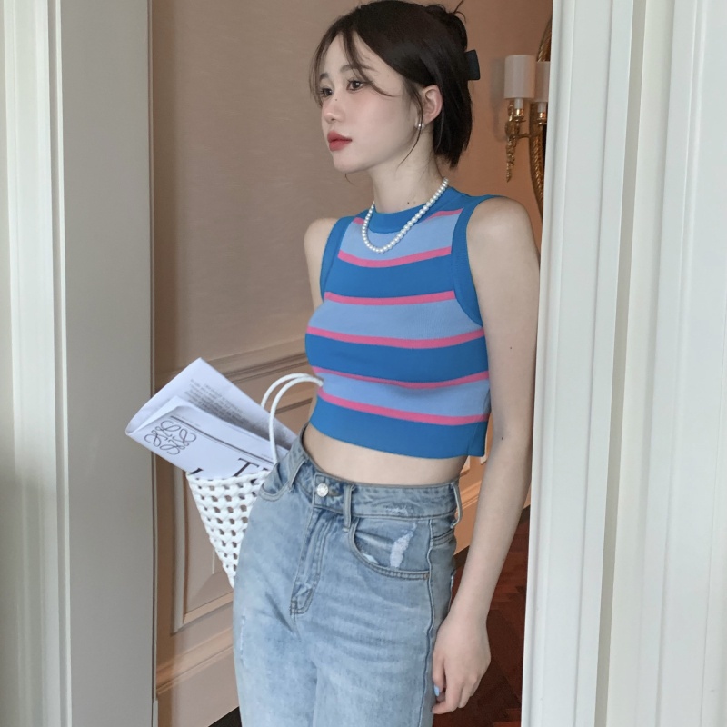 Áo Hai Dây Thời Trang Mùa Hè Hàn Quốc Quyến Rũ Cho Nữ