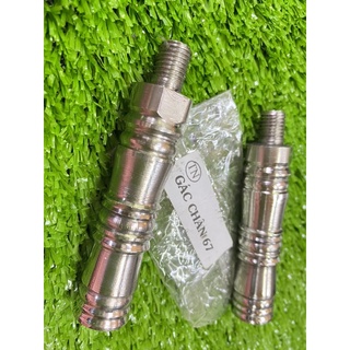 Gác chân sau đặc inox 67