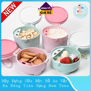 Hộp đựng sữa bột tiện dụng cho bé khi đi chơi, đi du lịch cùng gia đình