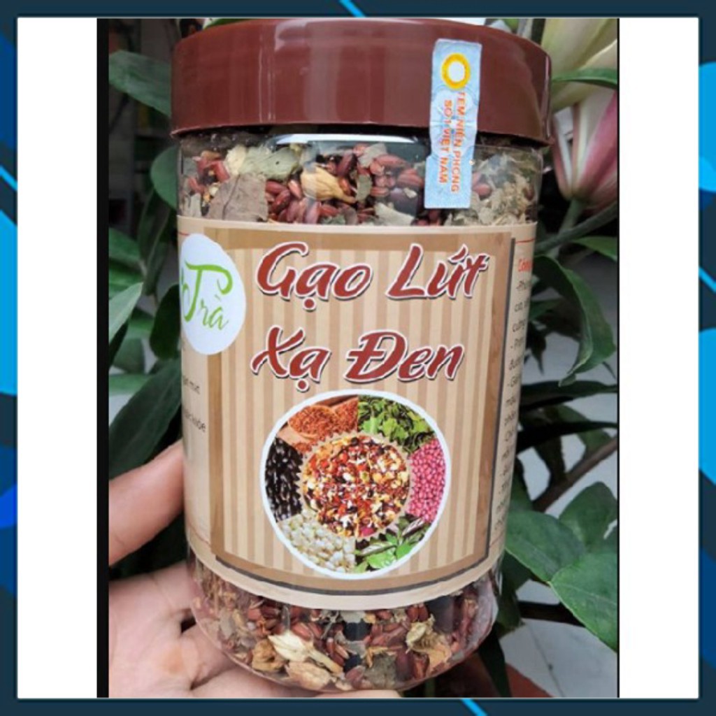 TRÀ GẠO LỨT XẠ ĐEN ĐẬU ĐEN 500G - THỨC UỐNG GIẢM CÂN CHO VÓC DÁNG THON GỌN - AN THẦN -  GIẢM CĂNG THẲNG