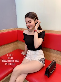 Áo body bẹt vai
