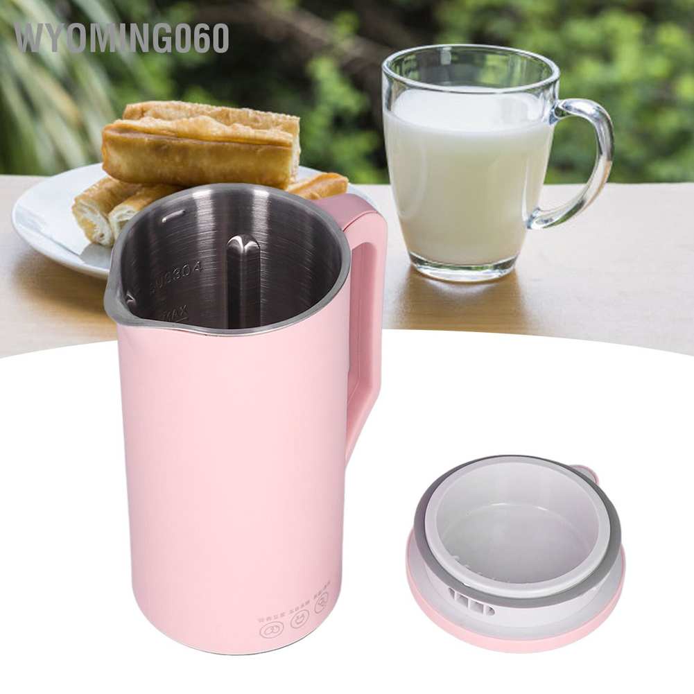 Máy xay sinh tố ép trái cây mini cầm tay 4 lưỡi cắt 350ml cổng USB có thể sạc lại dành cho nhà bếp