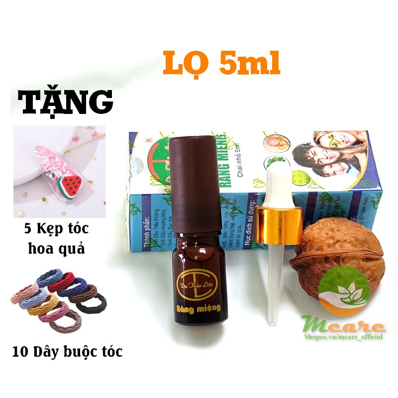 Dạ Thảo Liên - Tinh dầu răng miệng hỗ trợ xử lý sâu răng hôi miệng 5ml 20ml