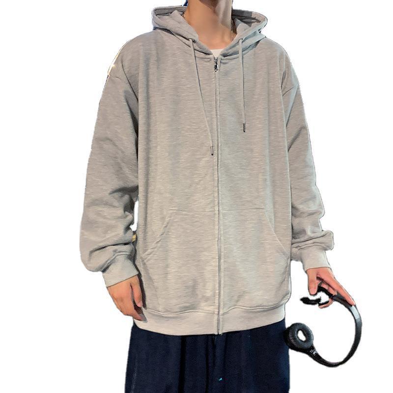 Áo Khoác Tay Dài Màu Trơn Đơn Giản Size S-3Xl Cho Nam | BigBuy360 - bigbuy360.vn