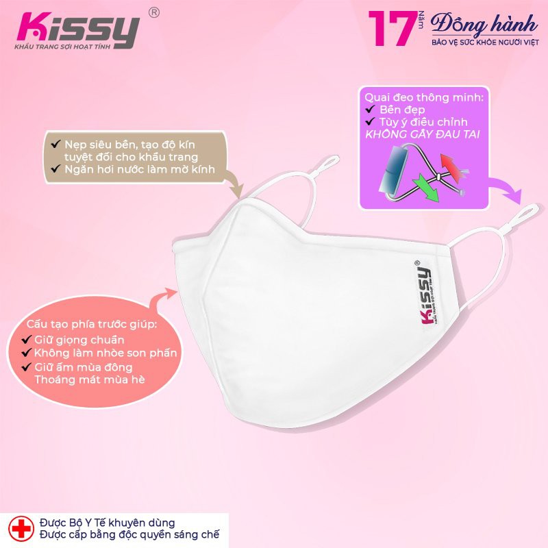 Khẩu Trang Kissy Trẻ Em 6 Tháng Đến 3 Tuổi Chống Nắng Và Bụi Mịn Hiệu Quả Mẫu Con Vật, Giao Chuẩn Mẫu