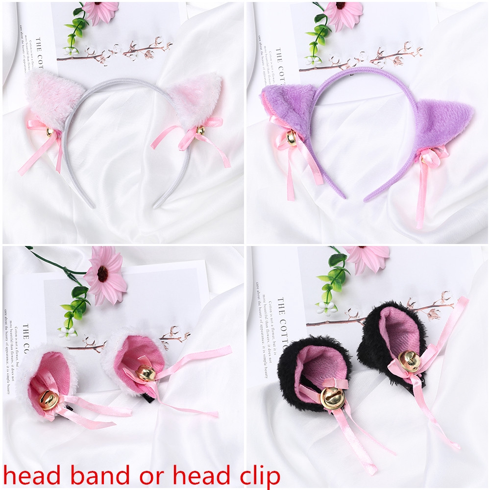 Cài tóc tai mèo dễ thương