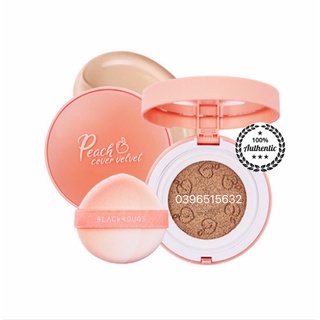 Phấn Nước Black Rouge Peach Cover Velvet Cushion