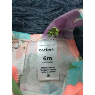 Romper Carter bé gái 4-5kg