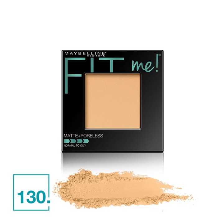 Phấn mịn lì tự nhiên Maybelline Fit Me Matte Poreless 9g #130 Buff Beige | BigBuy360 - bigbuy360.vn