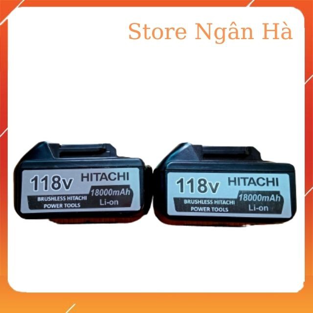 [BH 12 THÁNG] Máy Khoan Bê Tông Pin Hitachi 118v, Máy Đục Phá Bê Tông Pin, Khoan Tường Pin Siêu Khỏe - Store Ngân Hà