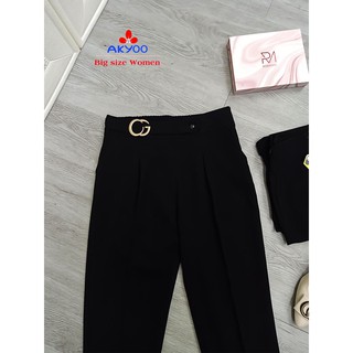 Quần âu big size nữ ( hình thật )