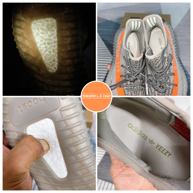 Giày Yeezy350 V2 Beluga Bản đẹp boost nén siêu êm - Fullbox kèm quà tặng