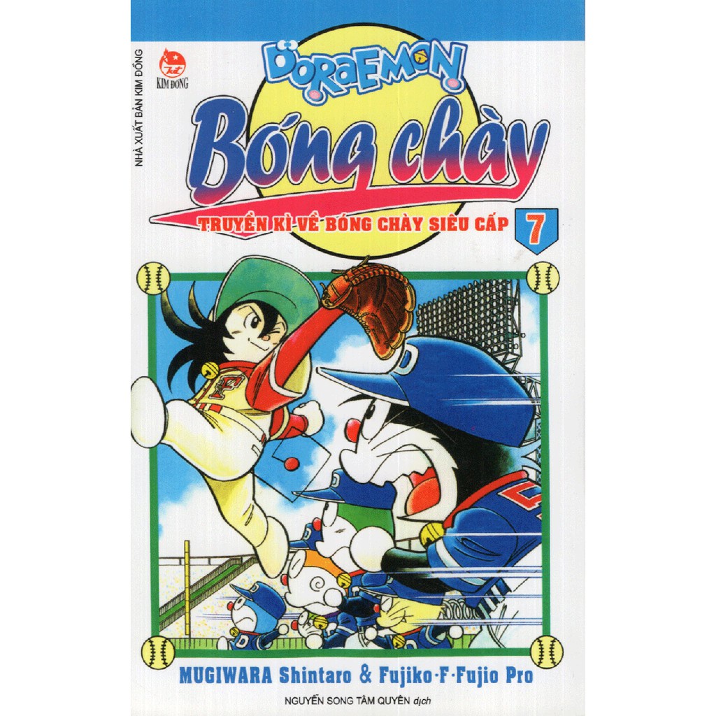 Truyện tranh Doraemon bóng chày Truyền kì về bóng chày siêu cấp Tập 7
