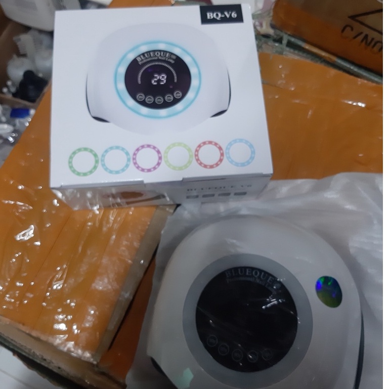 * Chuyên sản xuất cung cấp sỉ và lẻ toàn quốc * Máy hơ gel mới BQ - V6 siêu đẹp công suất 168w.